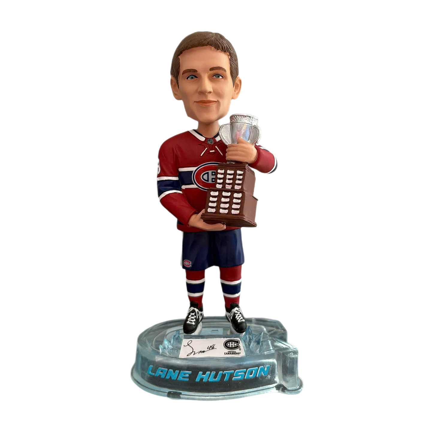 Lane Hutson Montreal Canadiens Bobblehead FOCO NHL Calder Trophy 2025 Limited / 720